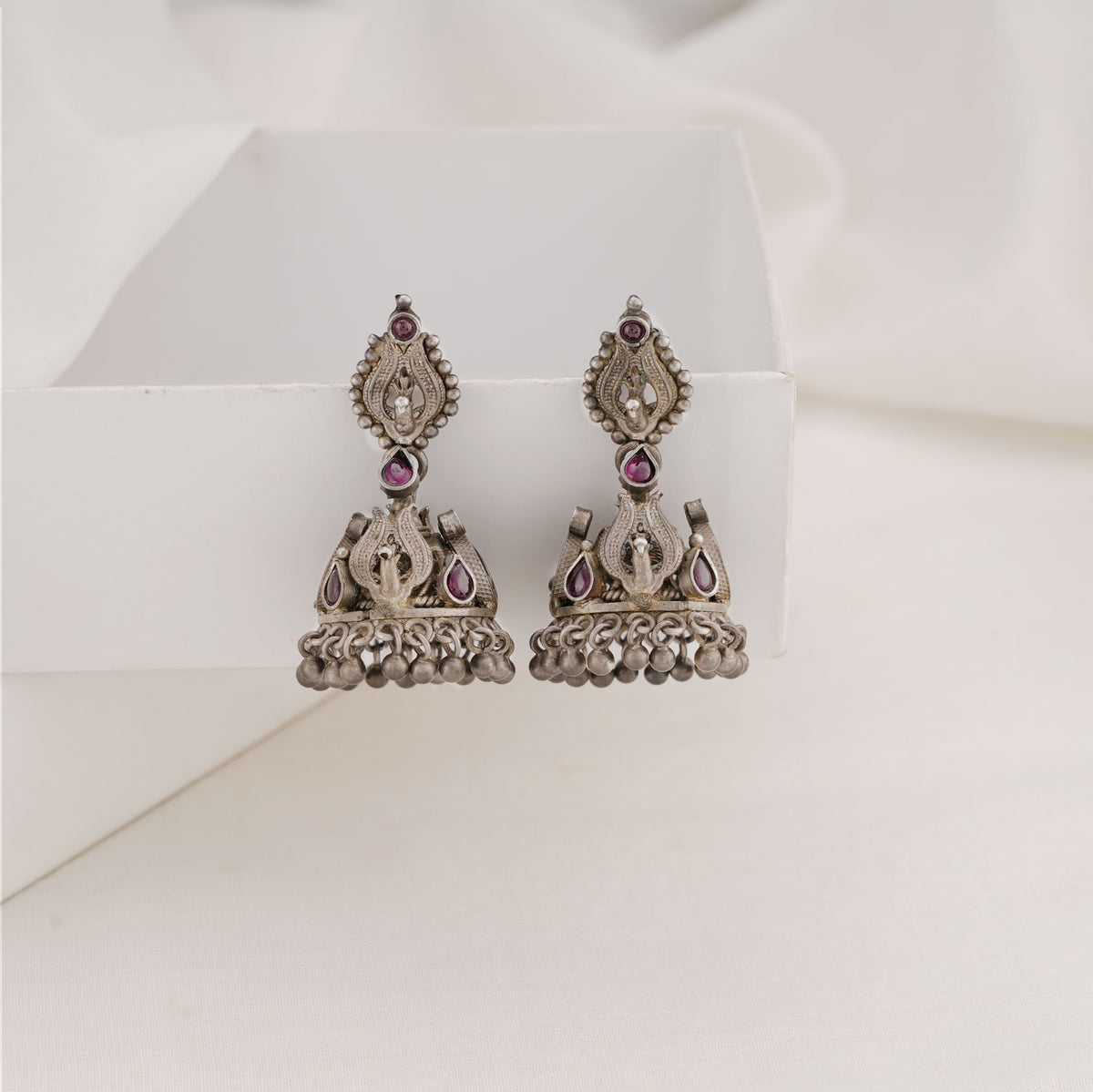 Oxidised jhumkas online shopping Clearance