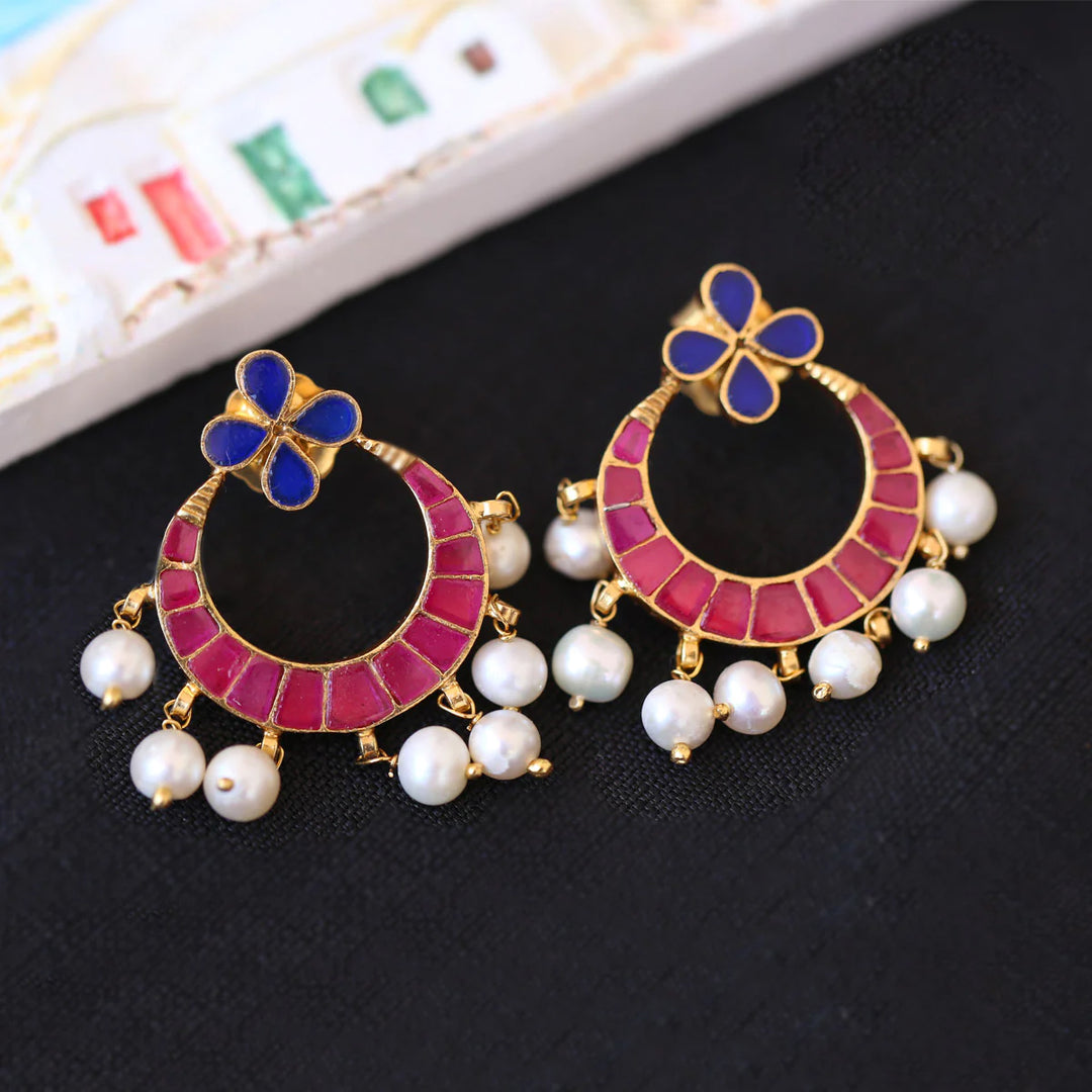 Chandu Pearl Earrings