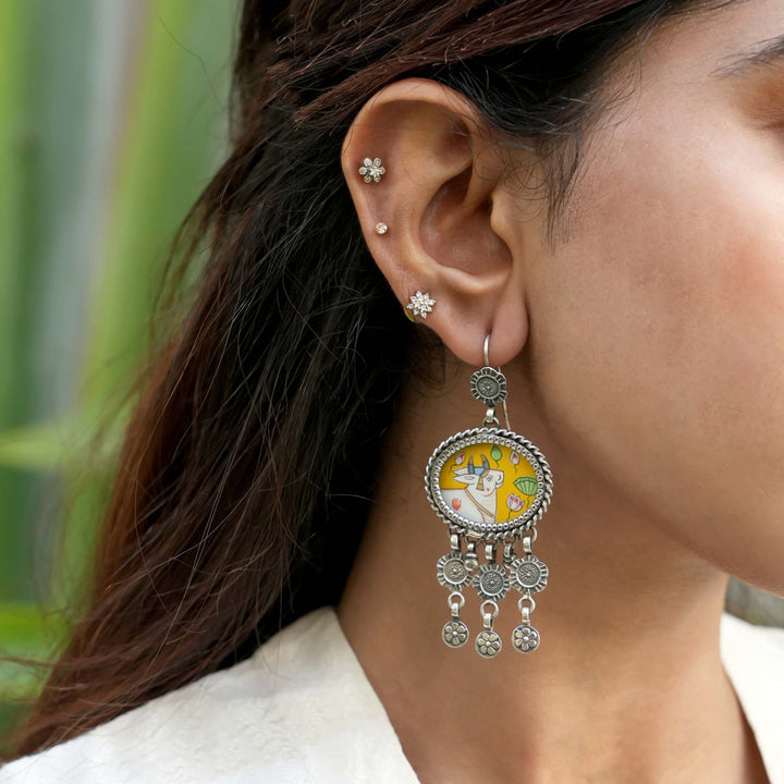 Pichwai Shine Hook Drops