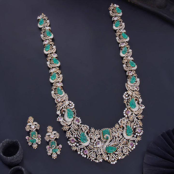 Grandeur Victorian Long Necklace Set