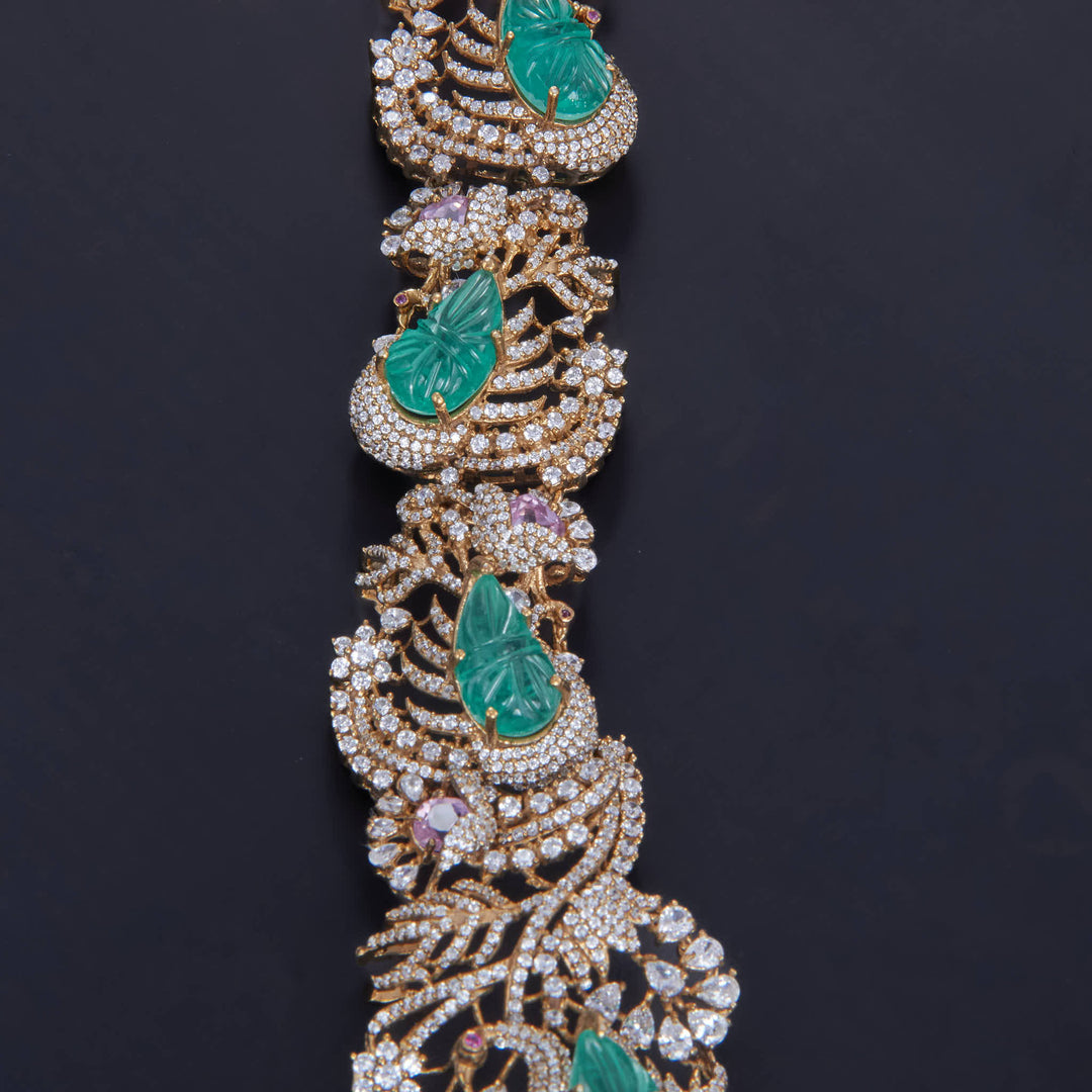 Grandeur Victorian Long Necklace Set