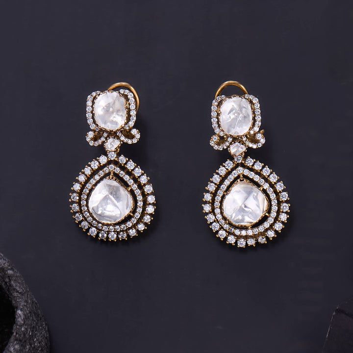 Layer Moissanite Long Necklace Set