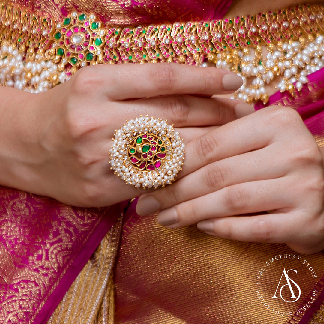 Astonishing Mayur Ring - AMS-101-0063