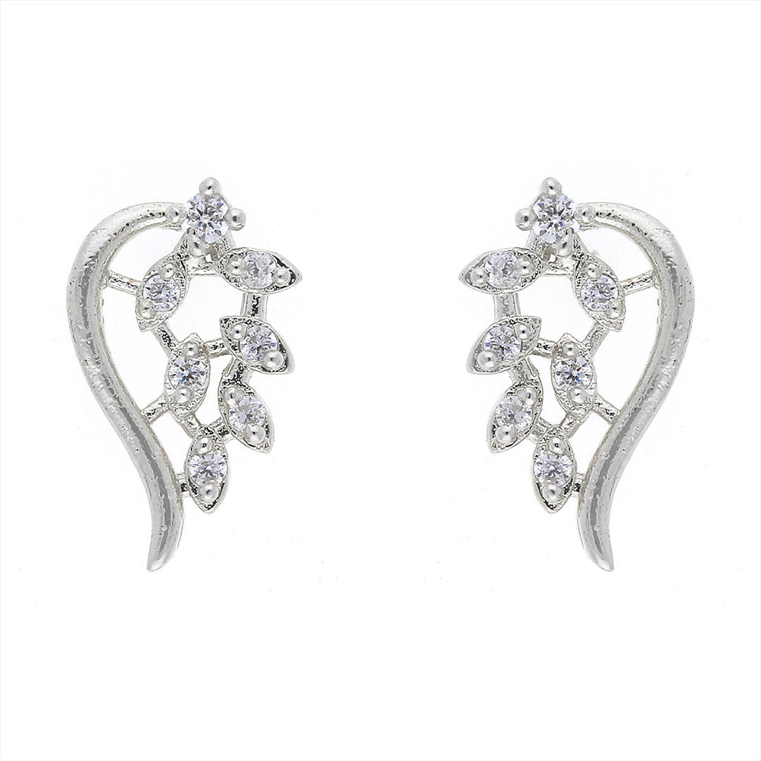 Shiny Stud Earrings - Main Image