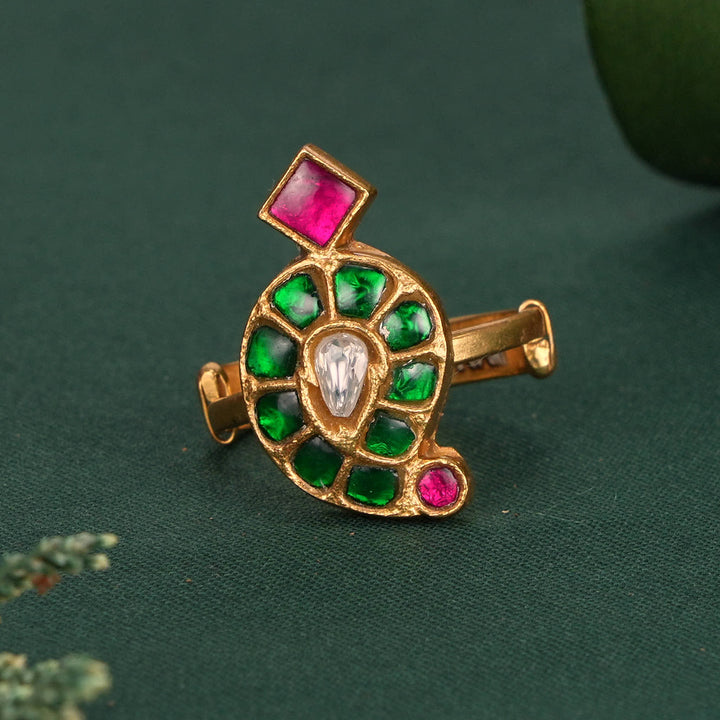 Sakhi Kundan Ring