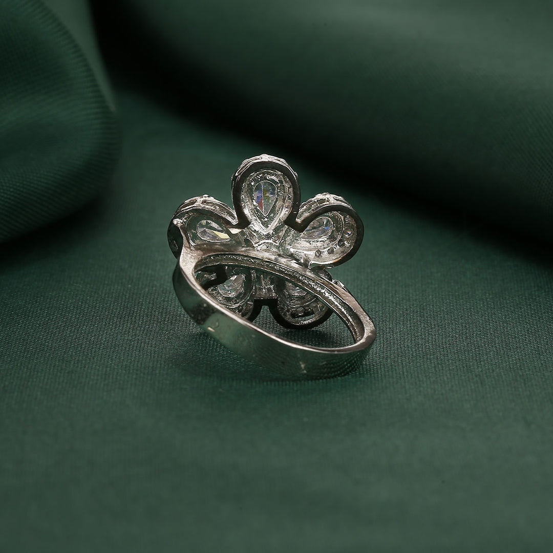 Sparkle Floral Ring