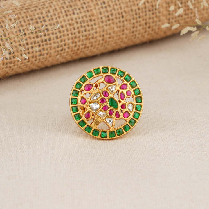 Alhena Kundan Ring