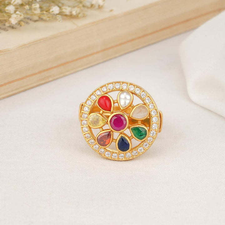 Vikitha Stone Ring