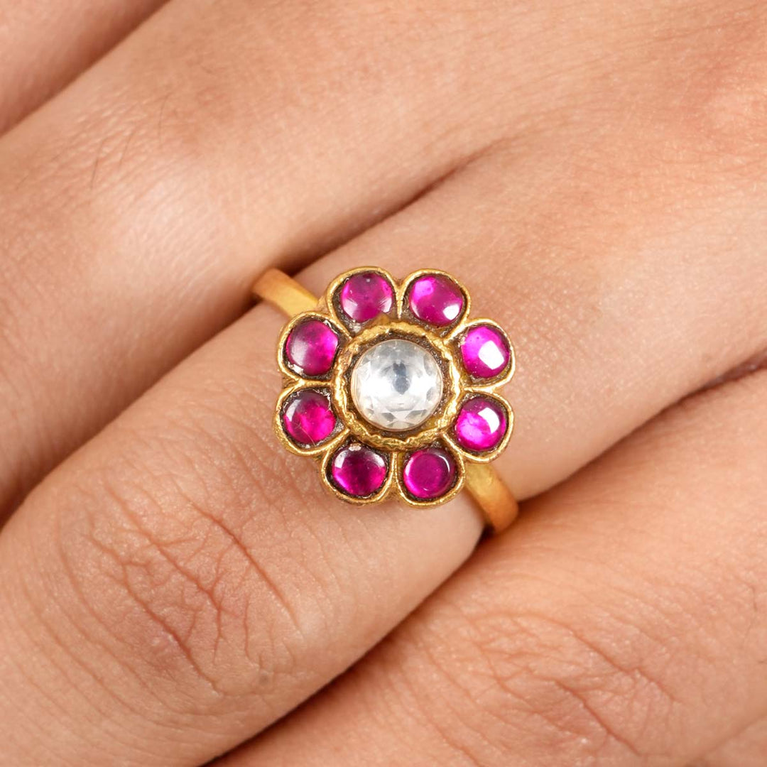 Alizia Kundan Ring