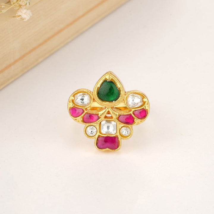 Kamalika Kundan Ring