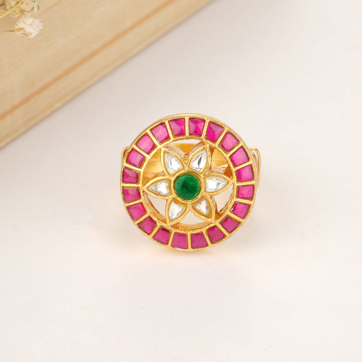 Vishaka Kundan Ring