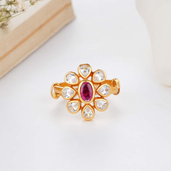 Dharshi Stone Ring