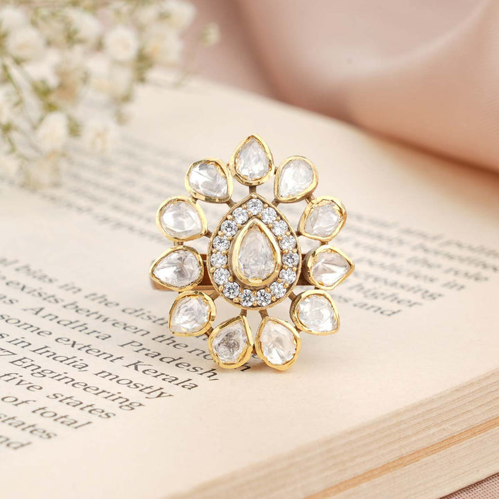 White Victorian Ring