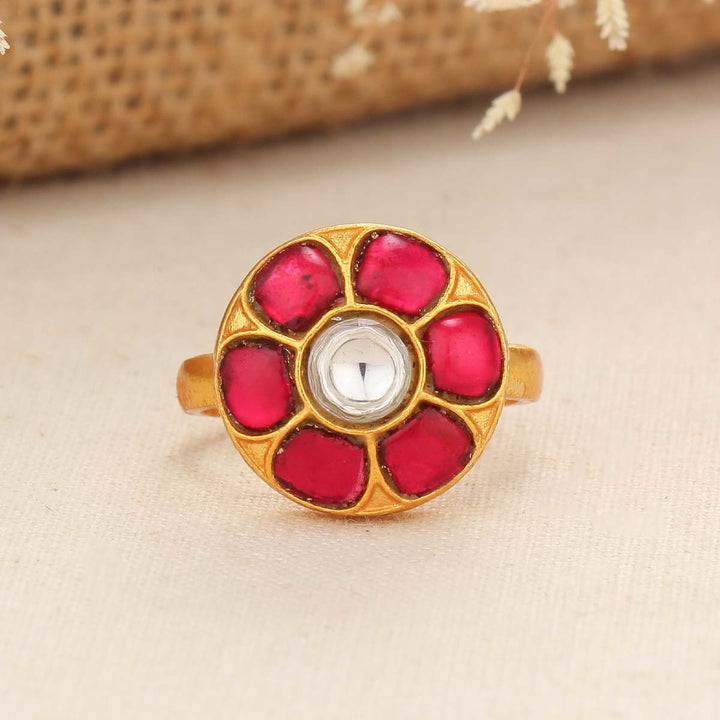 Janvi Kundan Ring