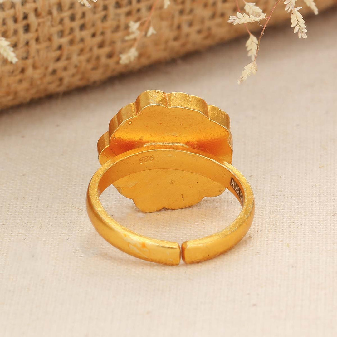 Haarita Kundan Ring