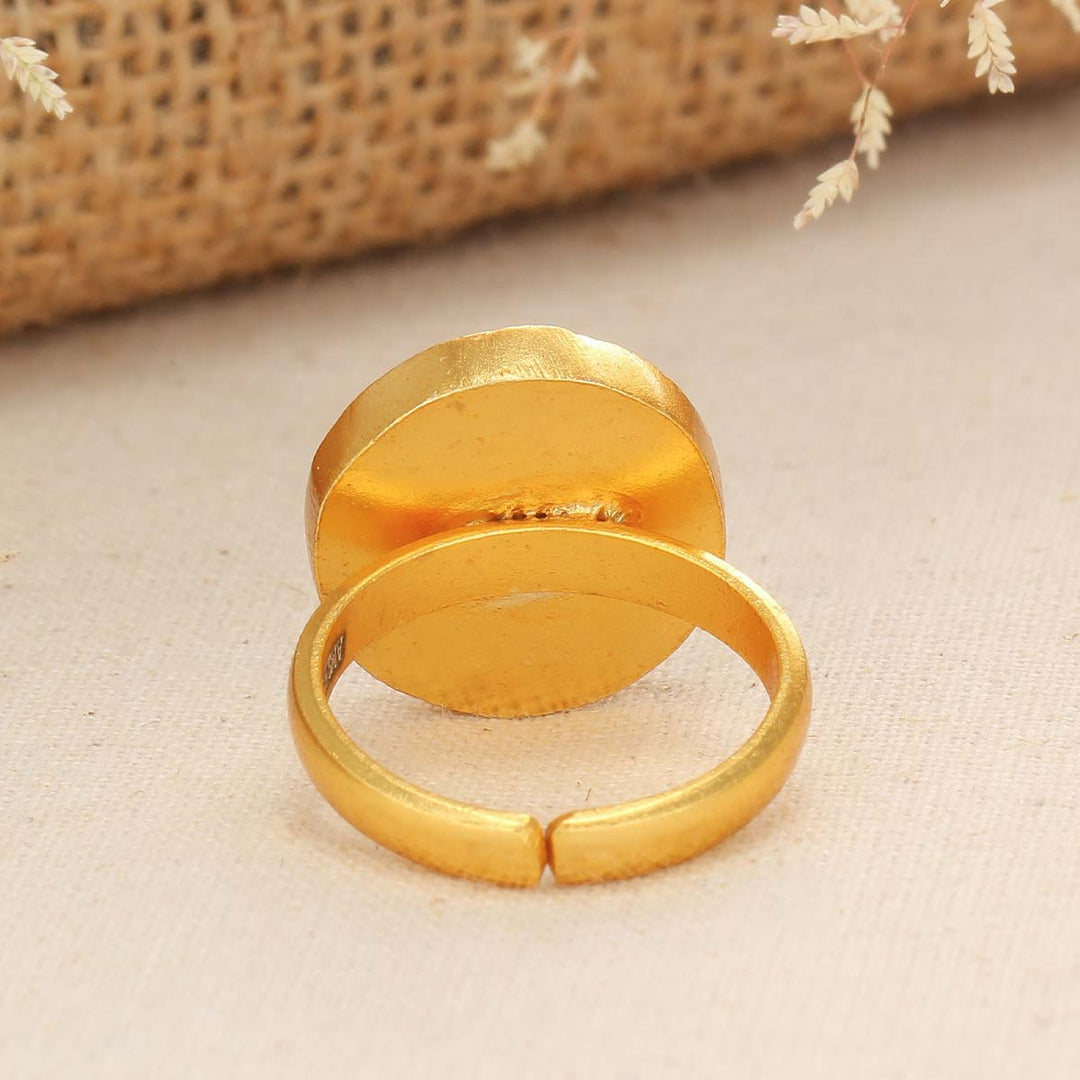 Karoba Kundan Ring