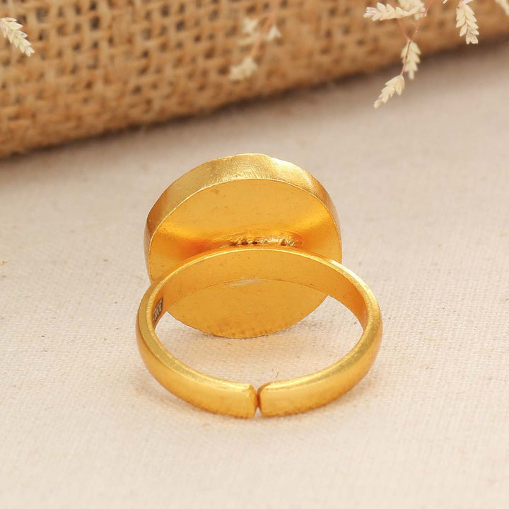 Karoba Kundan Ring