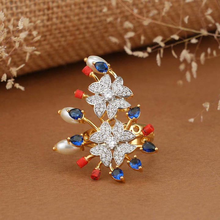 Blissful Diamond Design Ring