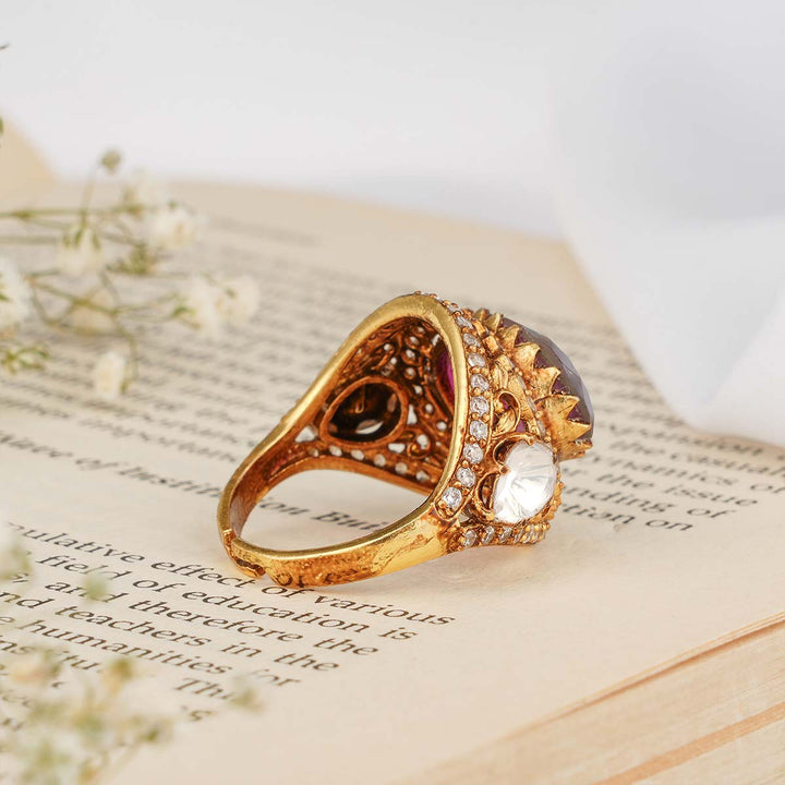 Glitzy Victorian Ring