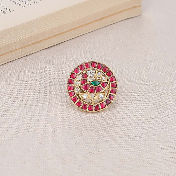 Ghazal Kundan Ring