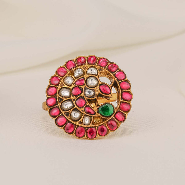 Soleil Kundan Ring