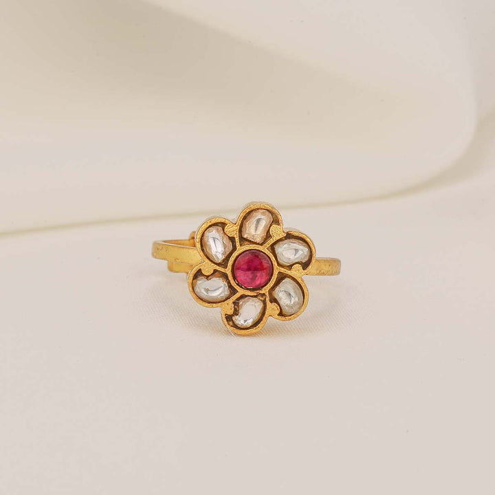 Sathvika Kundan Ring
