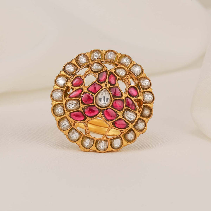 Radiant Kundan Ring
