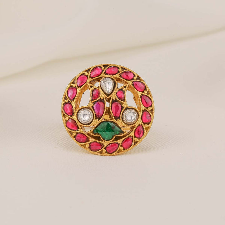 Chitralekha Kundan Ring