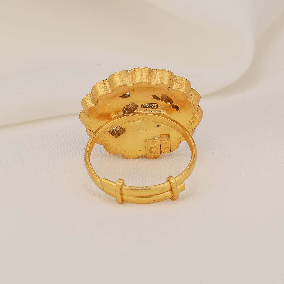 Bhavani  Kundan Ring