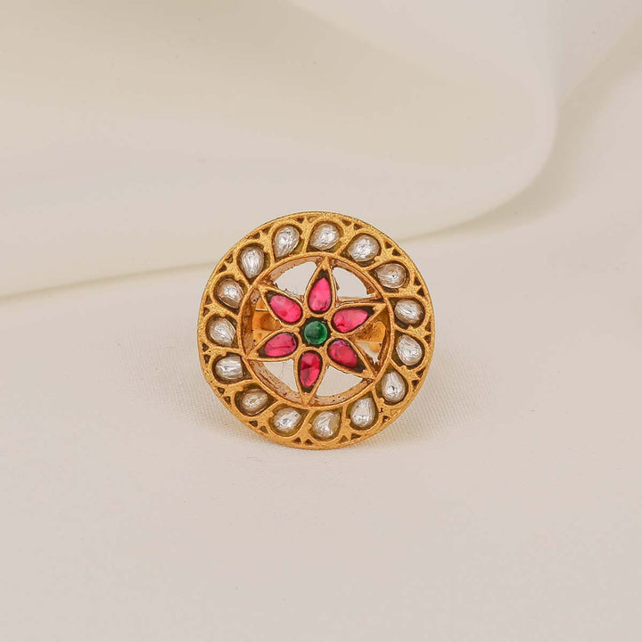Ilakiya Kundan Ring