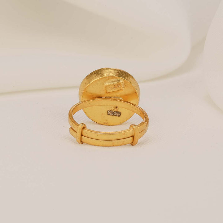 Zirtha Kundan Ring