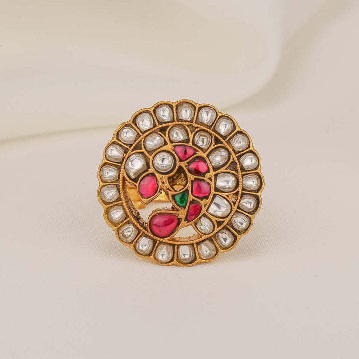 Prathika Kundan Ring