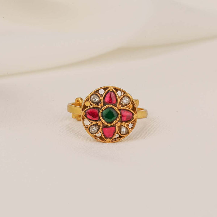 Jeevika Kundan Ring