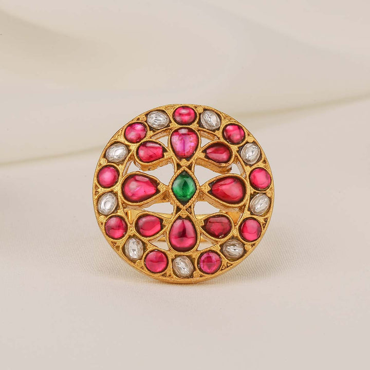 Vaisha Kundan Ring
