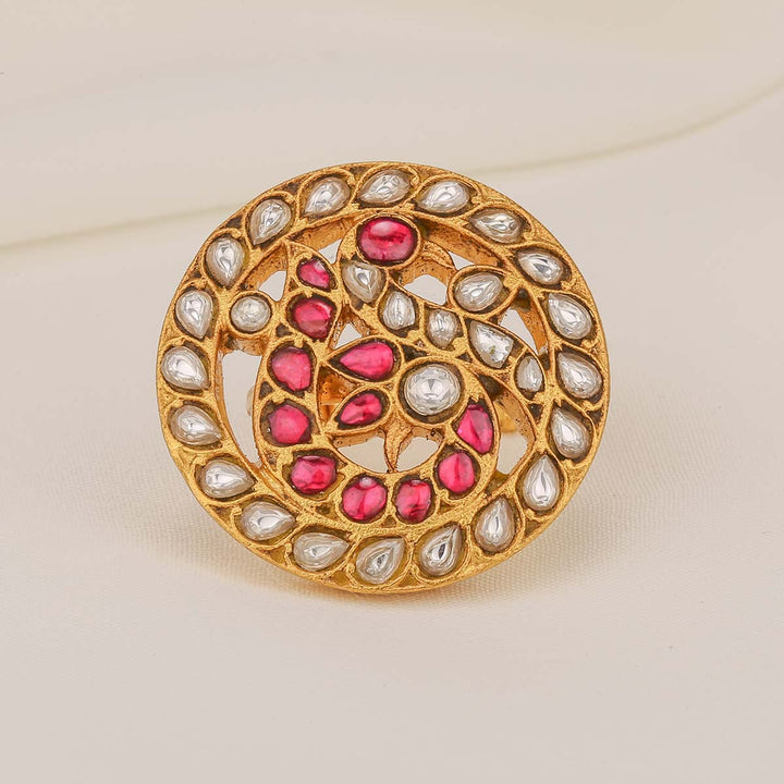Rishkina Kundan Ring