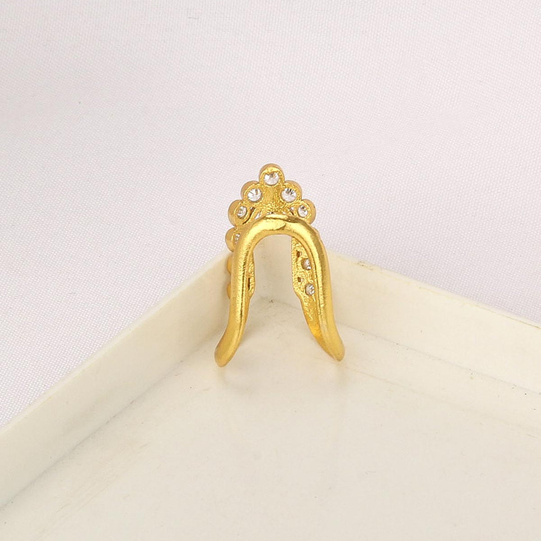 Golden Glow Stone Ring