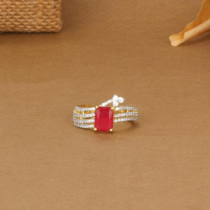 Stylish Diamond Design Ring