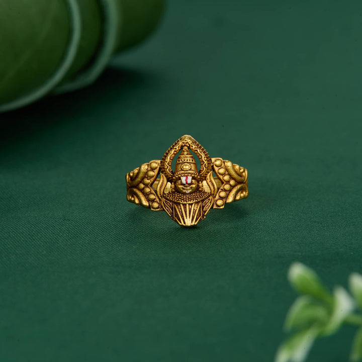 God Thirupathi 3D Spl Men's Ring