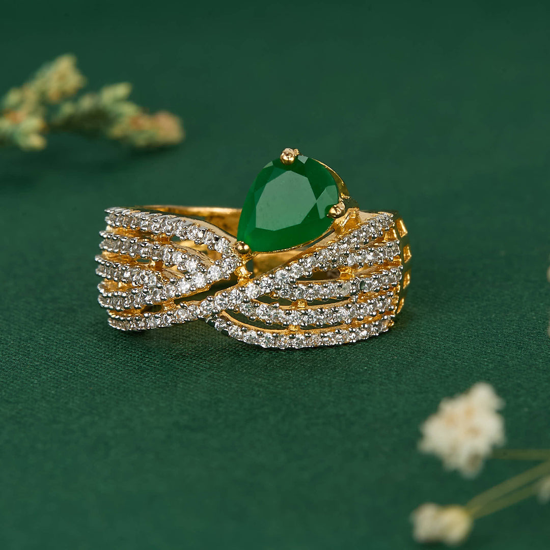 Zariya Diamond Design Ring