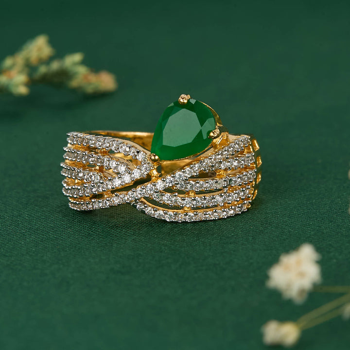 Zariya Diamond Design Ring