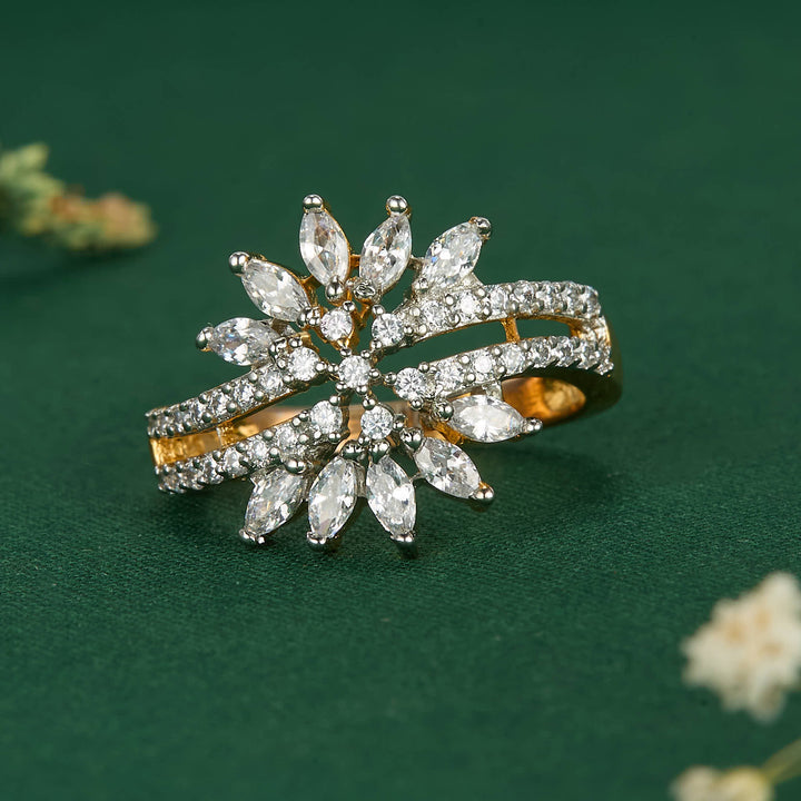 Imperial Shine Diamond Design Ring