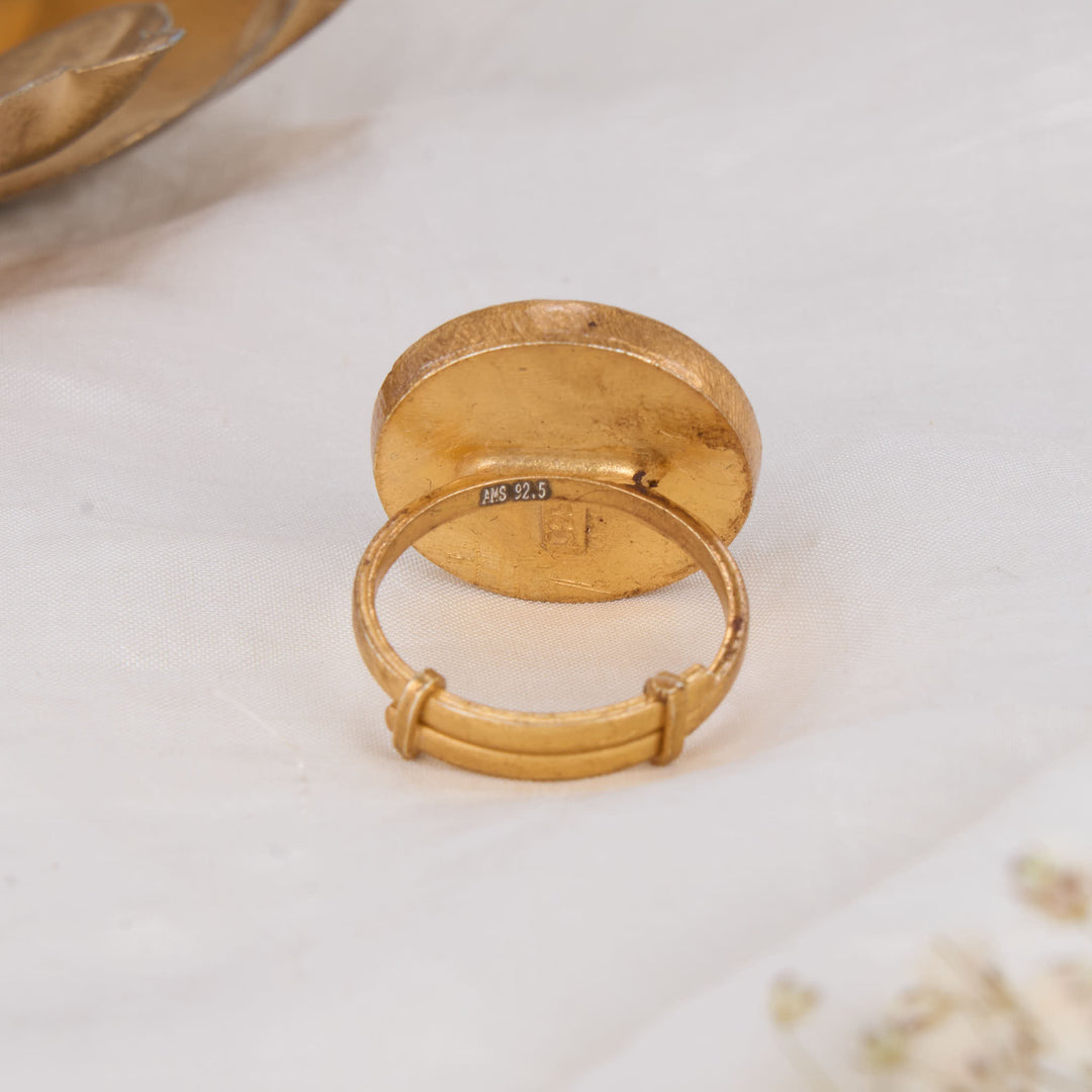 Grandeur Kundan Ring