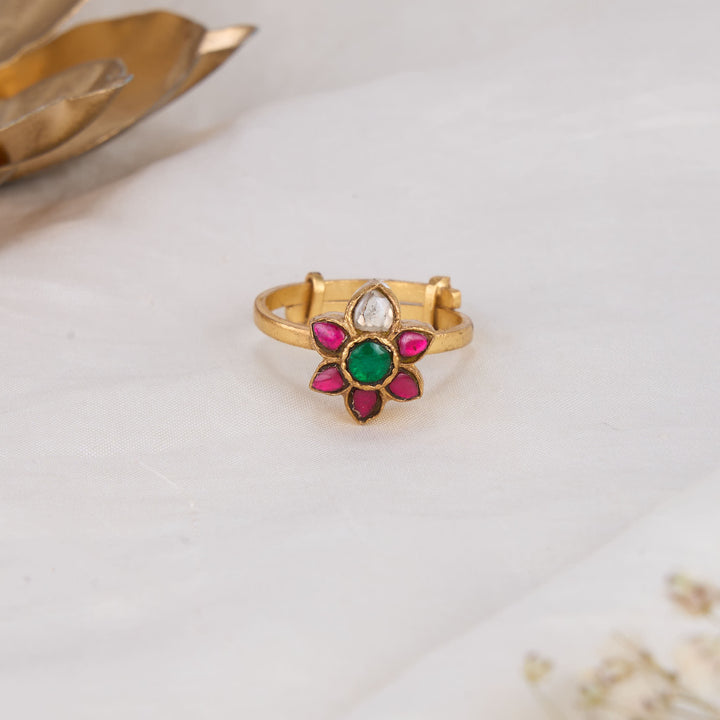 Charvi Kundan Ring