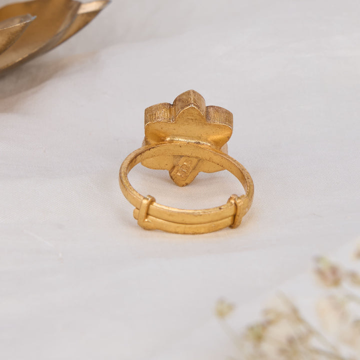Chakrika Kundan Ring