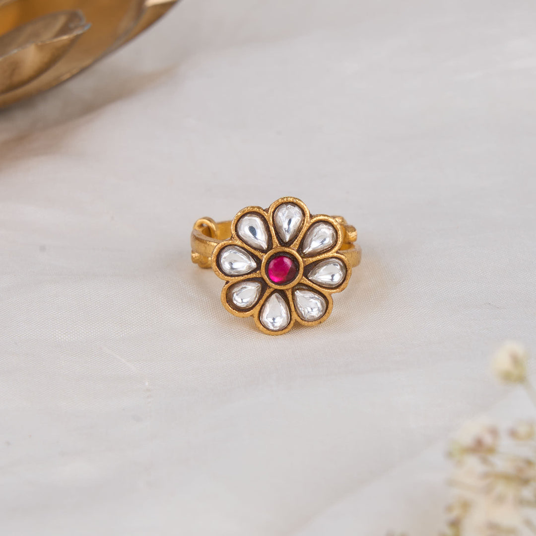 Drishti Kundan Ring