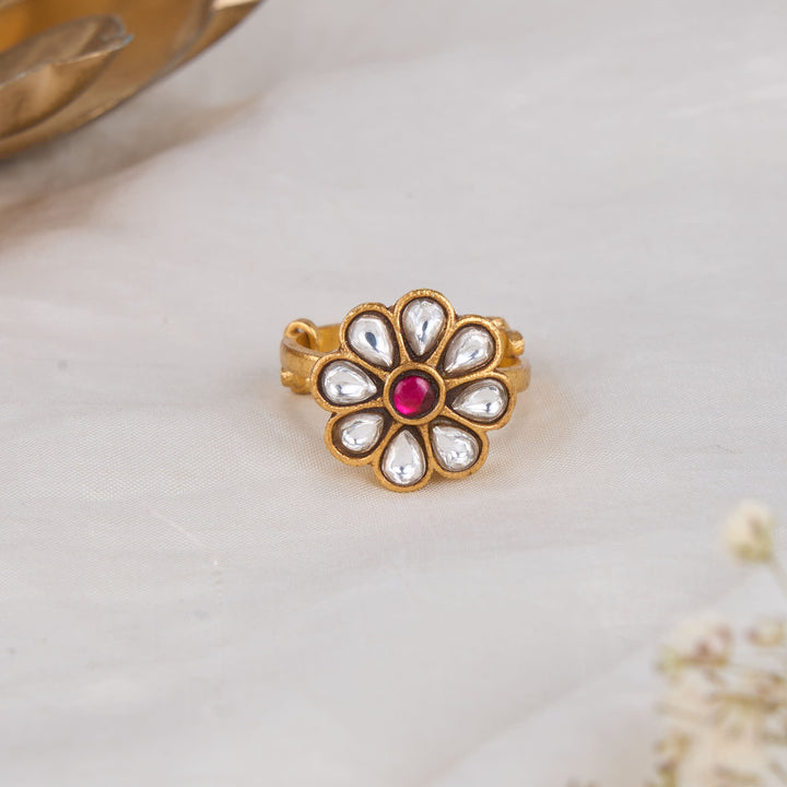 Drishti Kundan Ring