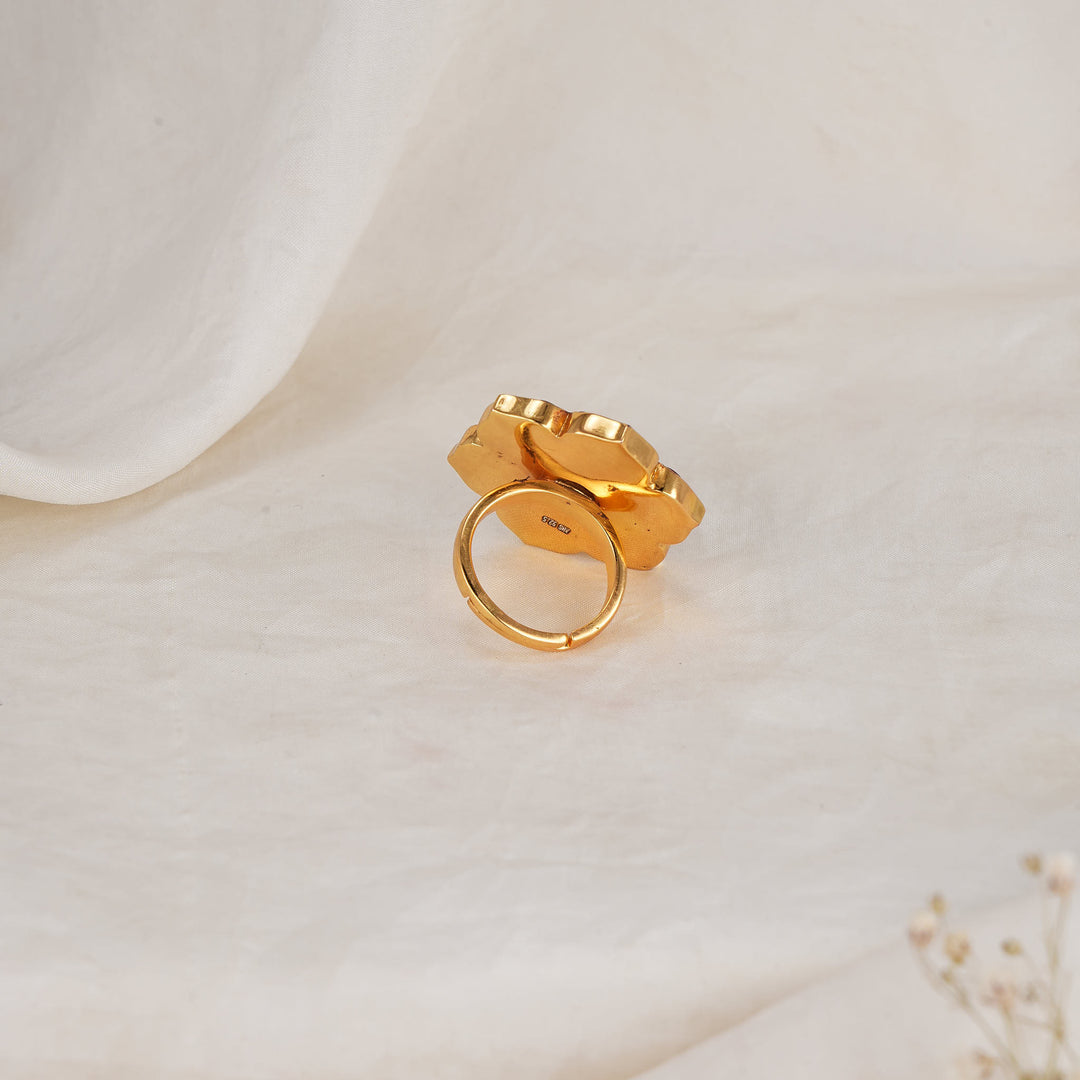 Dhanisha Kundan Ring
