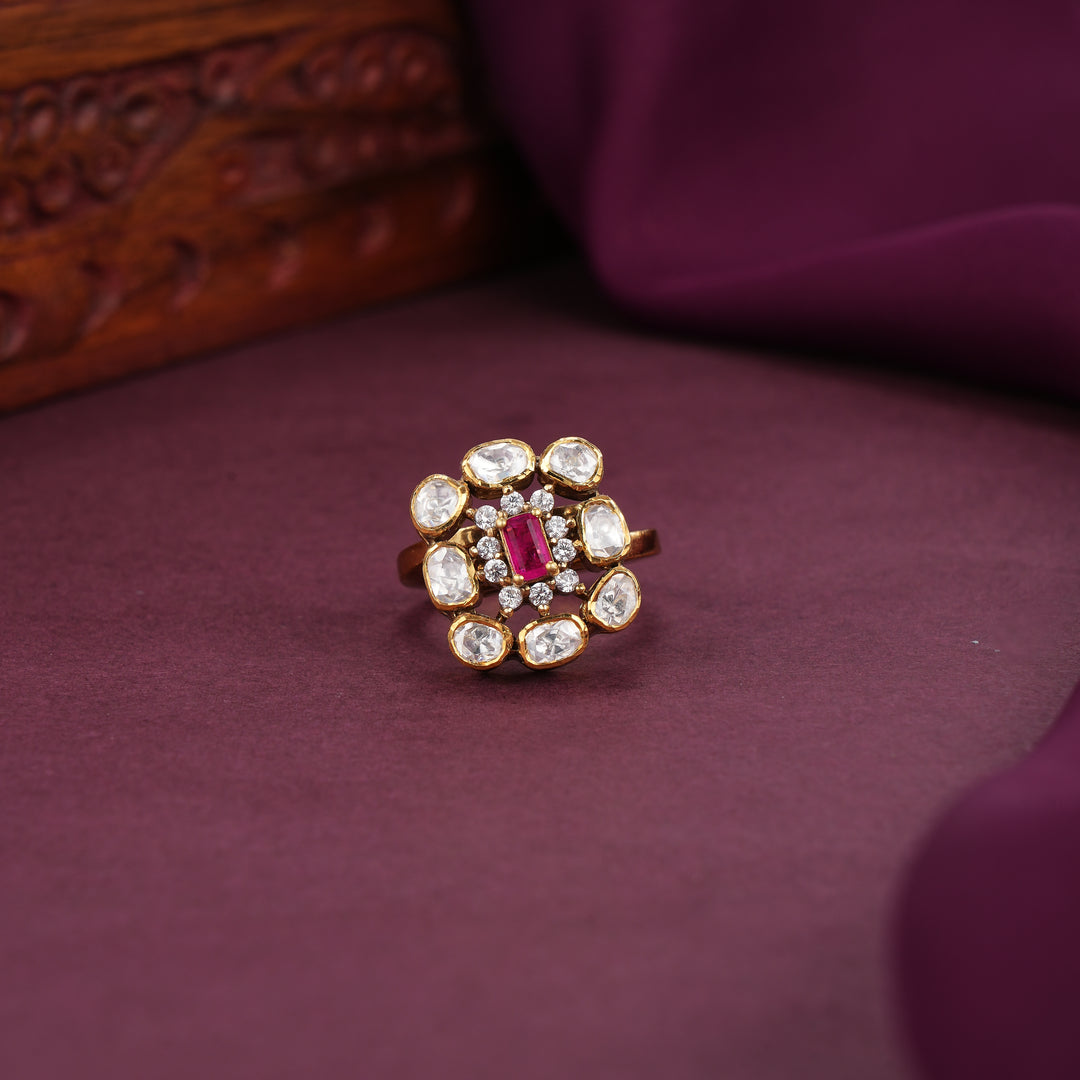 Manisha Moissanite Ring