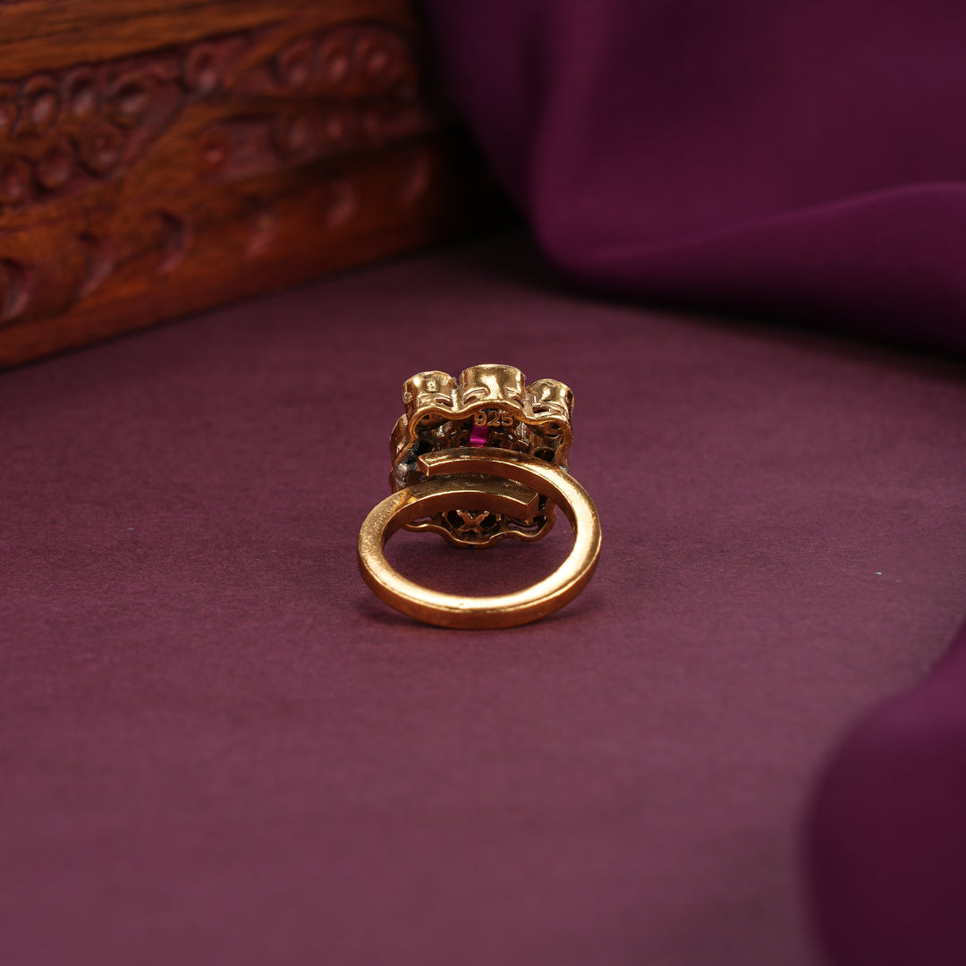 Manisha Moissanite Ring