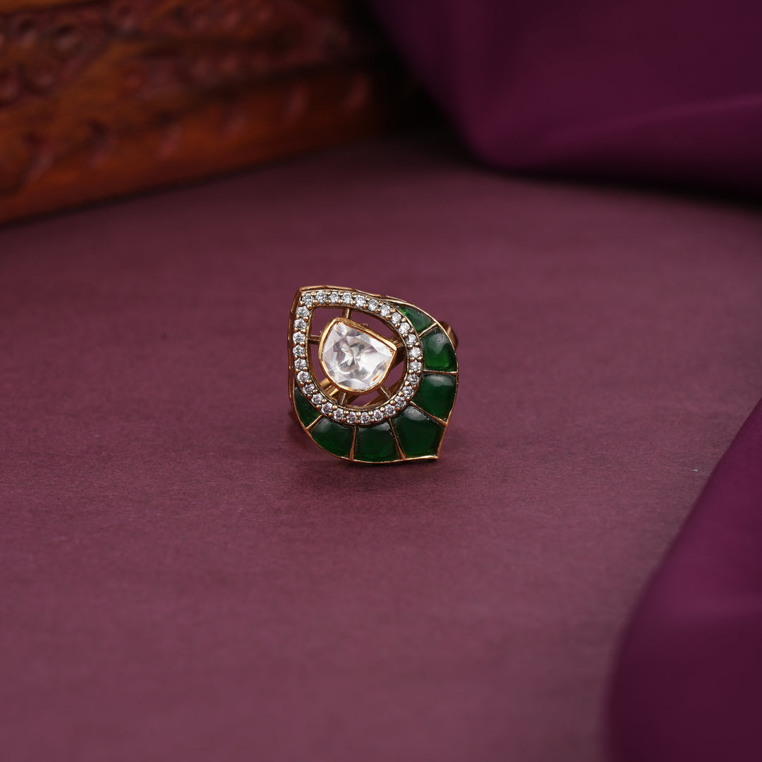 Hemorra Moissanite Ring